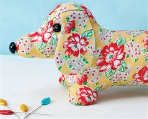 Stuffed Animal Free Printable Dachshund Sewing Pattern